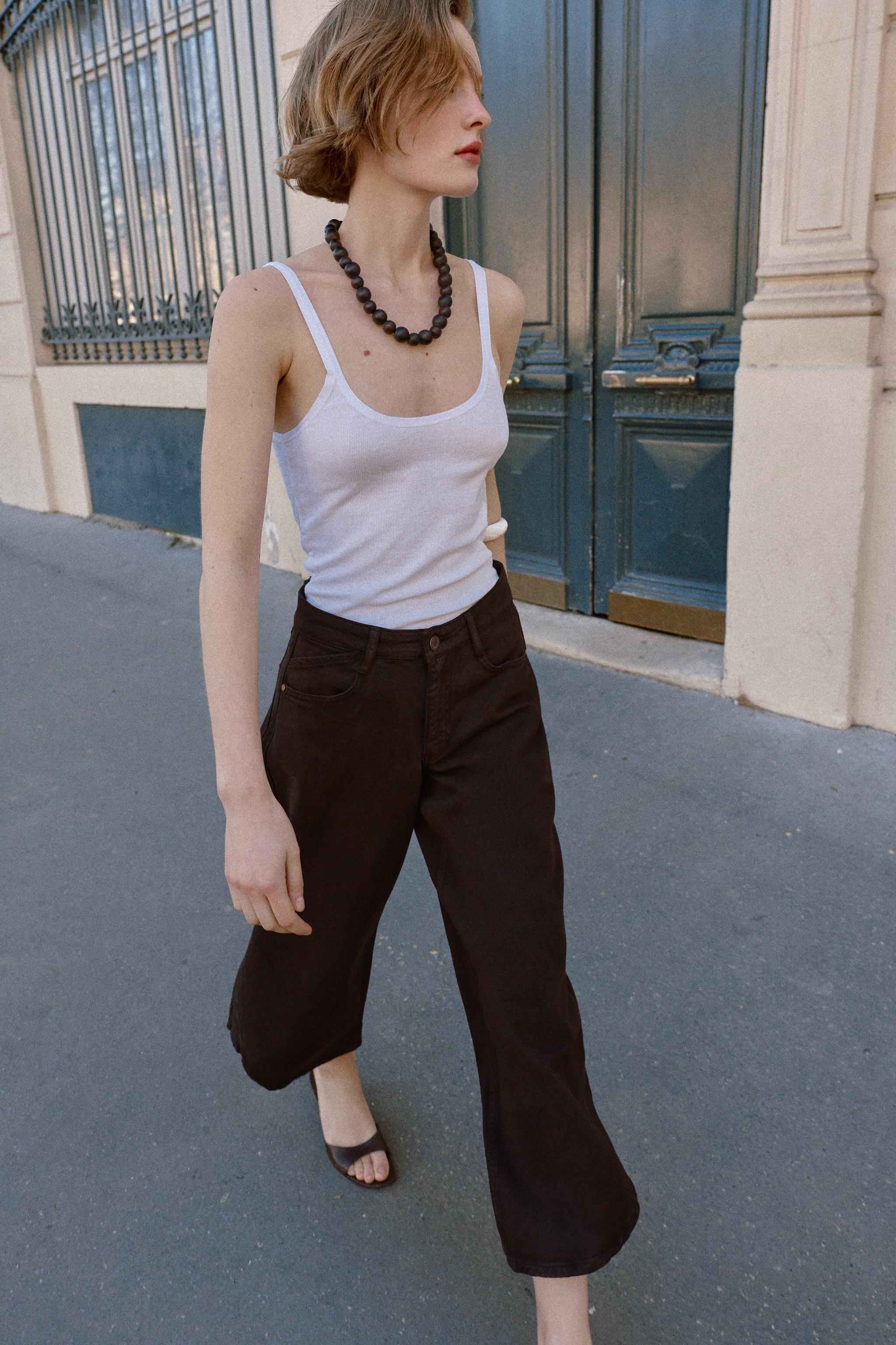 JEAN Z1975 BALLOON TAILLE HAUTE OURLET ASYMÉTRIQUE
