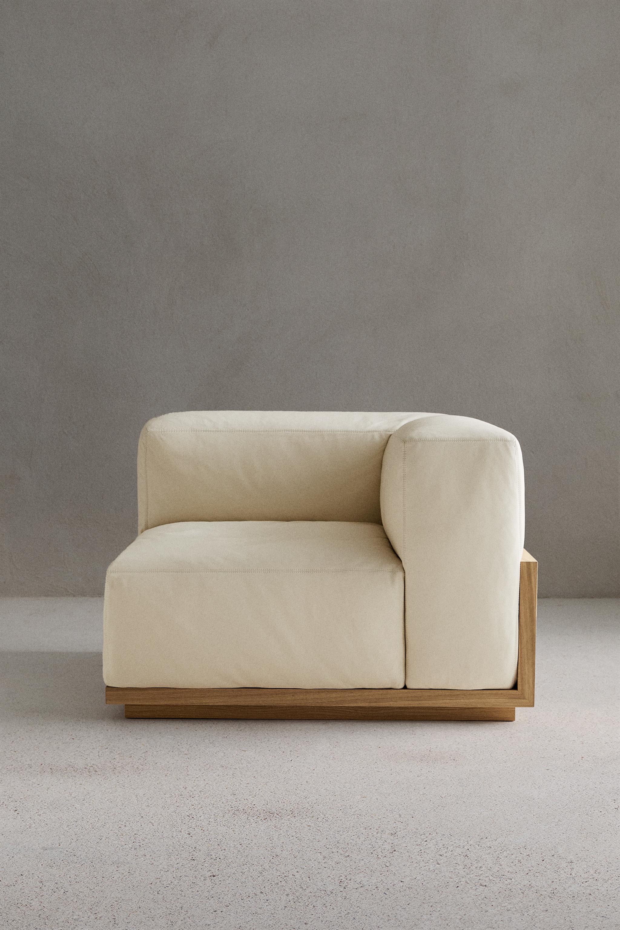SOFA 02 | RIGHT CORNER MODULE — Ecru