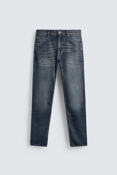 SLIM FIT JEANS - Blue by Zara