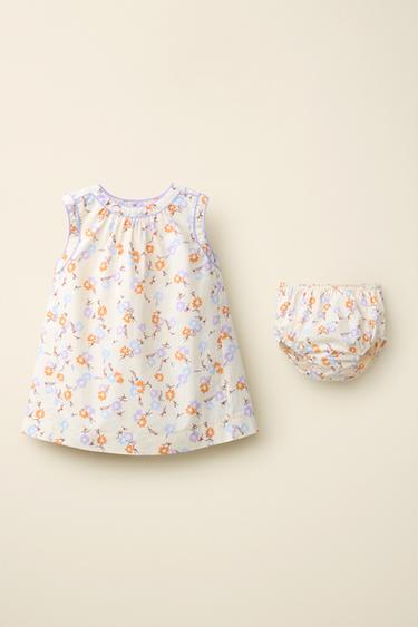 VESTIDO Y BRAGUITA FLORES CREATED BY CARAMEL LONDON X ZARA - Multicolor de Zara