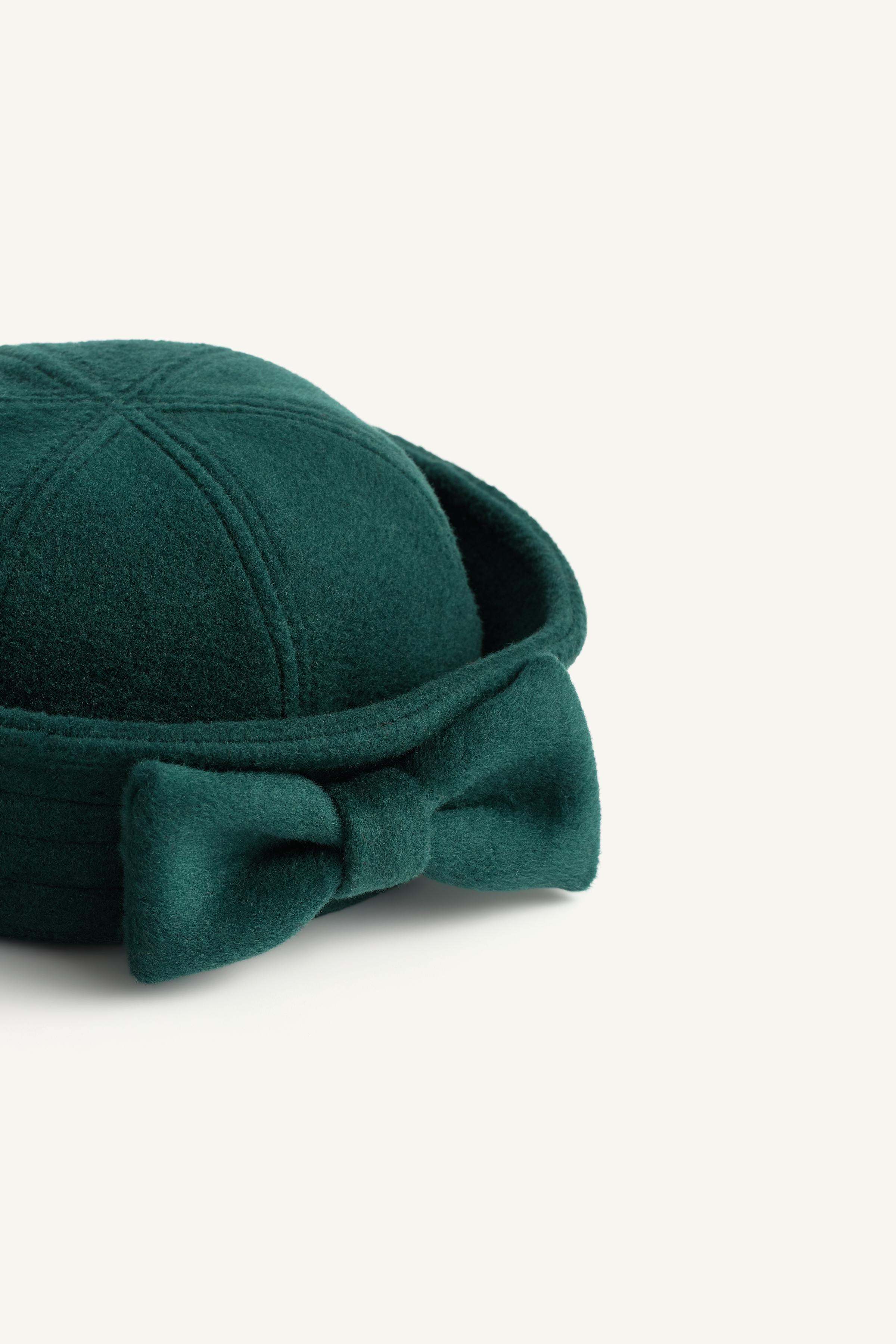 100% WOOL BOW CASQUETTE LIMITED EDITION