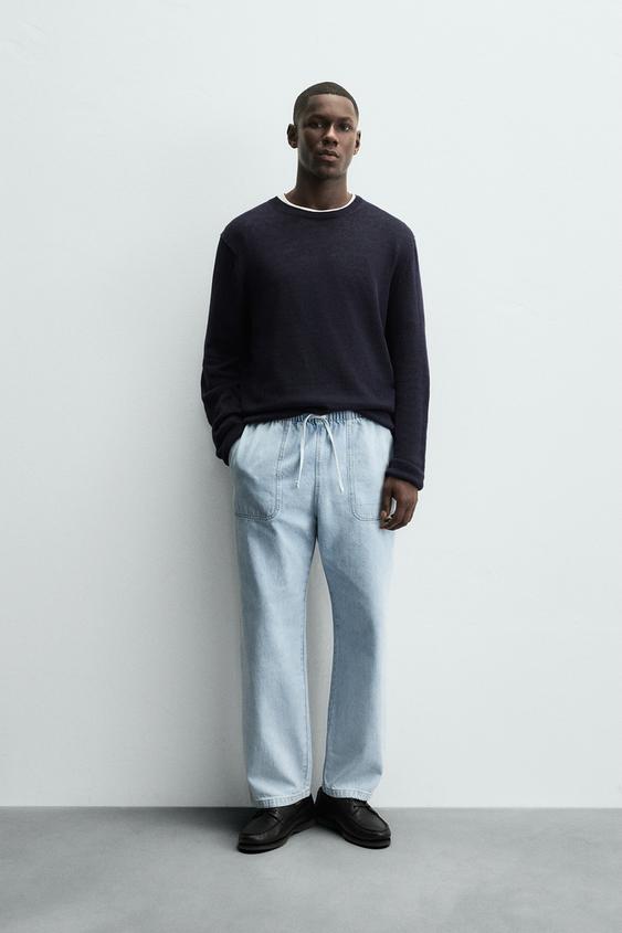 LIGHTWEIGHT JOGGER FIT JEANS