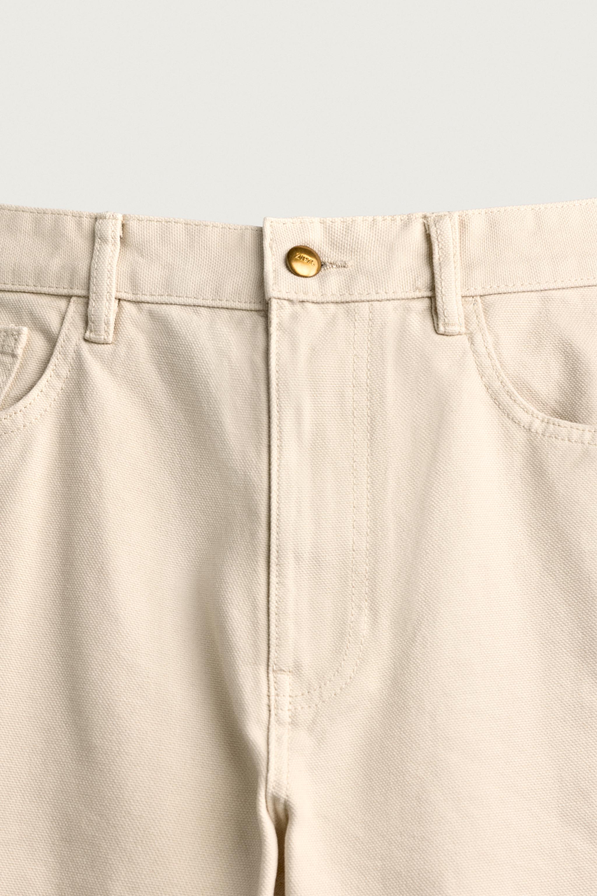Мужские джинсы Zara LOOSE FIT PANTS — фото 8