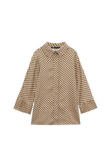 GEOMETRIC PRINT SHIRT