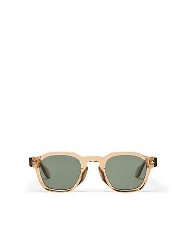 Lunettes de soleil géométriques - Jaune pastel de Zara