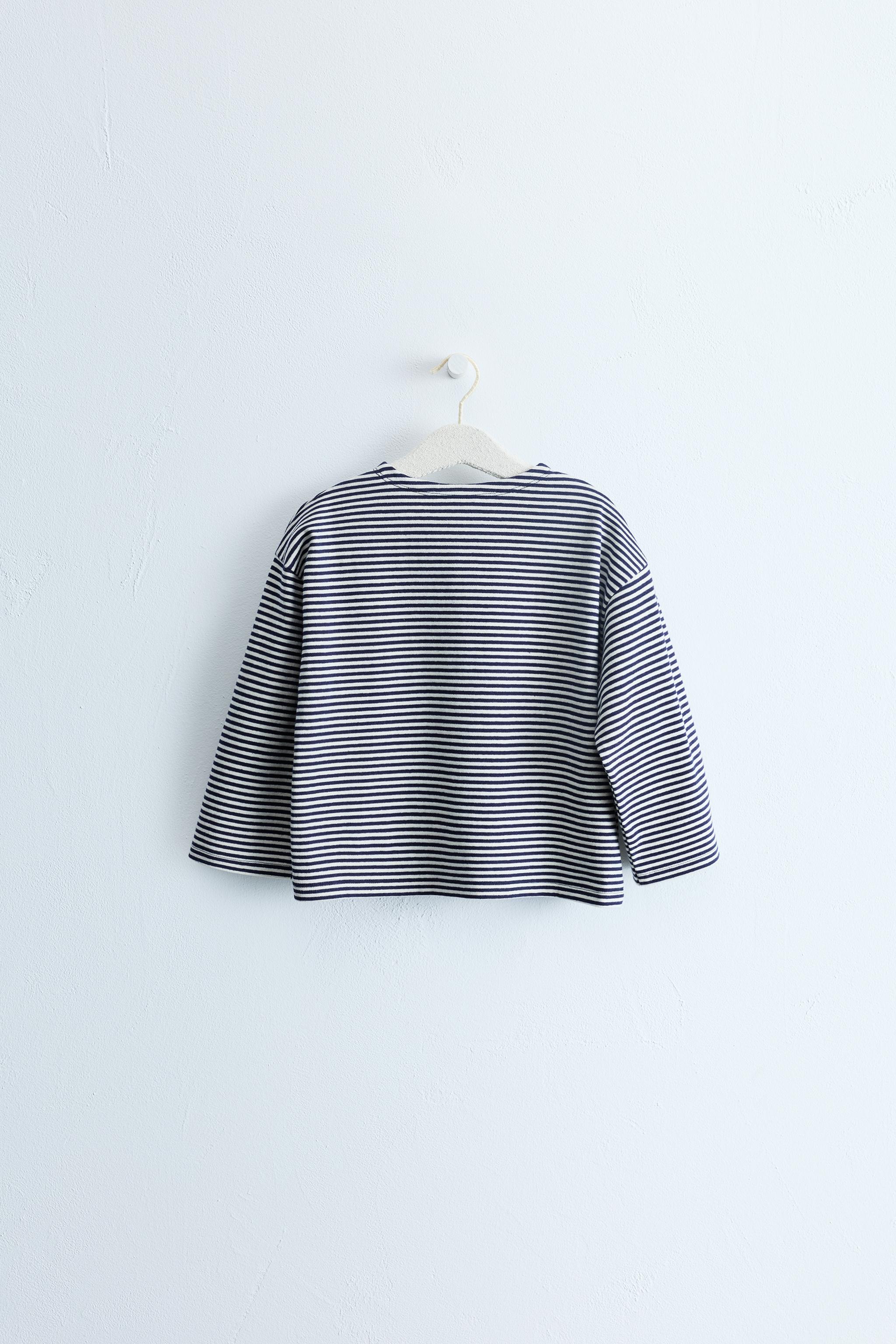 ZARA TIMELESS - STRIPED PRINT T-SHIRT