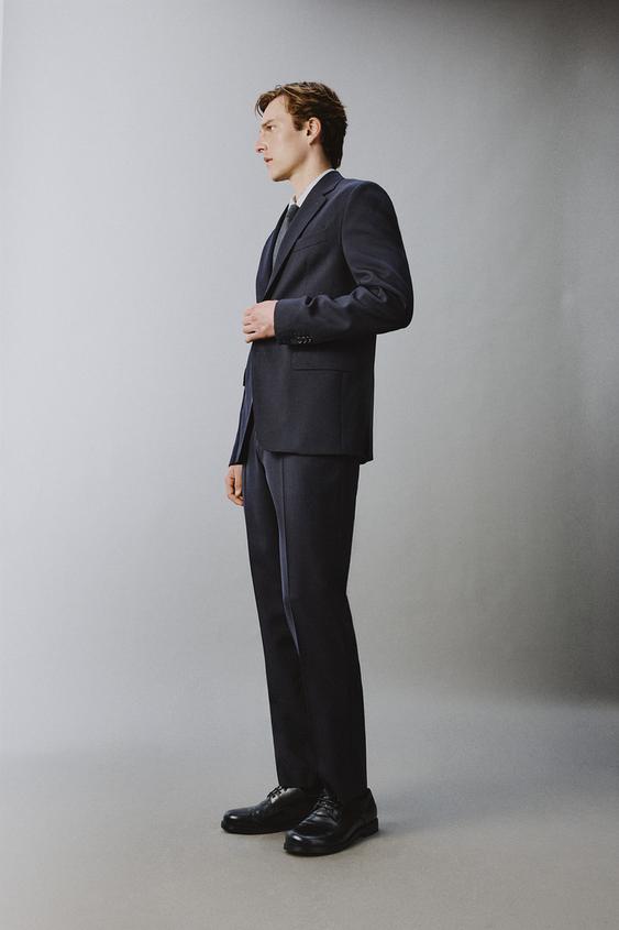 100% WOOL SUIT PANTS from Zara - $99.90