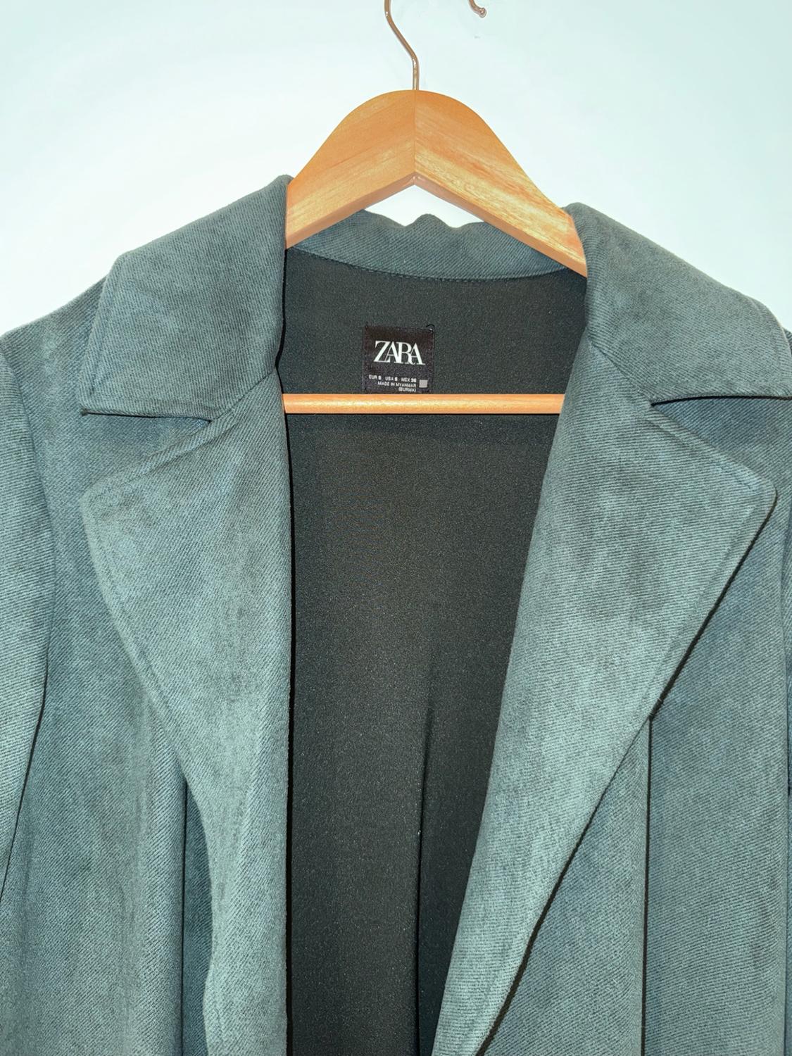 ΠΑΛΤΟ FAUX SUEDE ΣΕΡΖΕ - Image 2