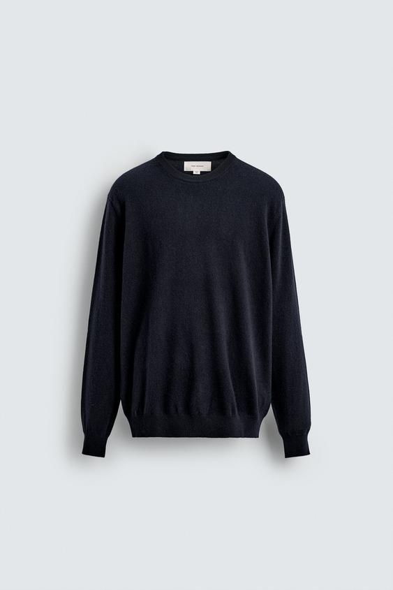 Crew Neck Pull Oversize Homme Zara Men's Knitwear ZARA United Kingdom