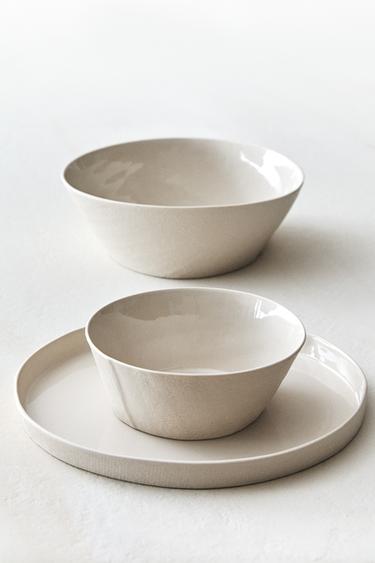 Zara STONEWARE DINNERWARE - Stone - Image 0
