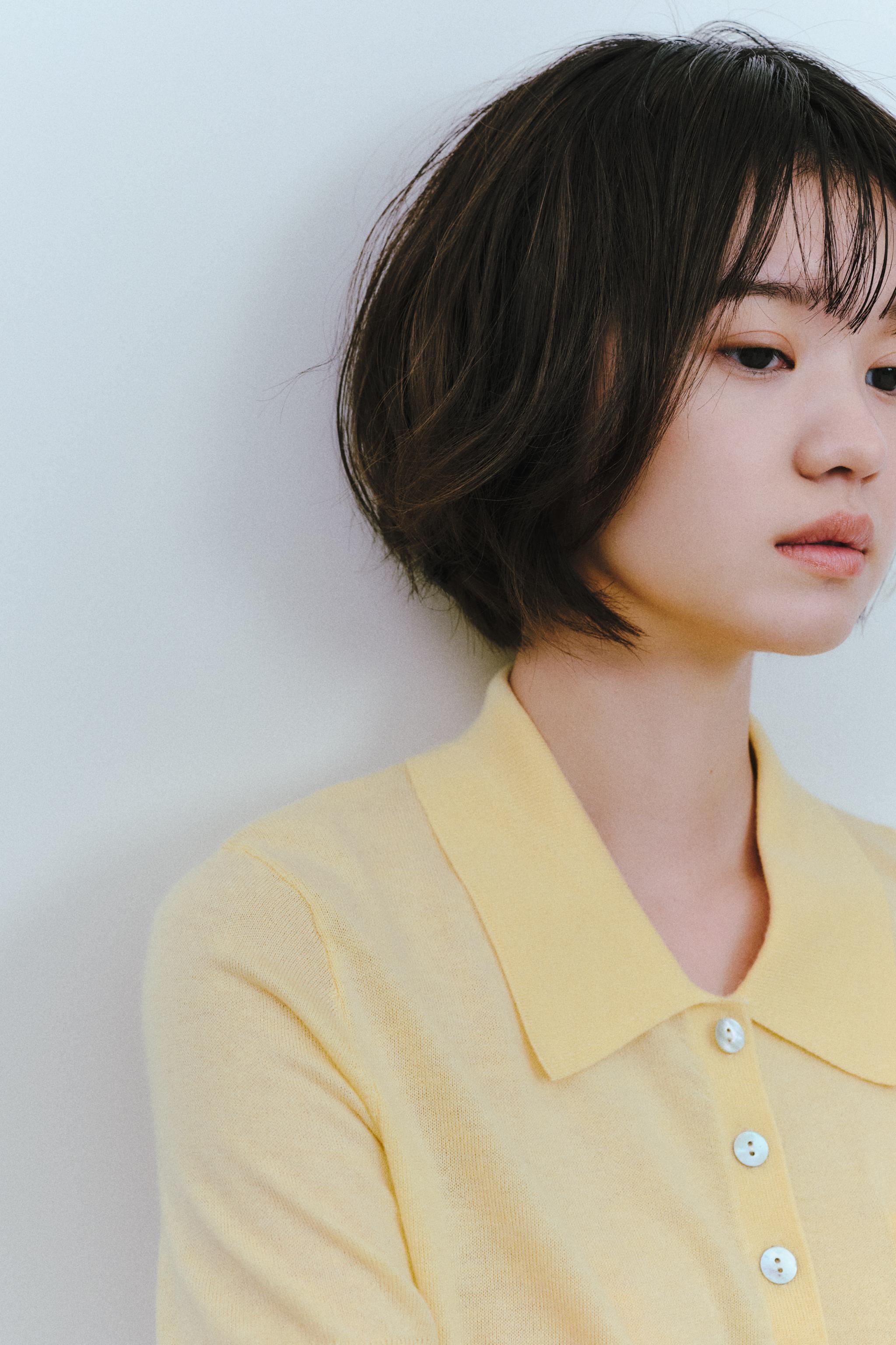 ウール製 薄手ポロトップス - イエロー | ZARA Japan / 日本