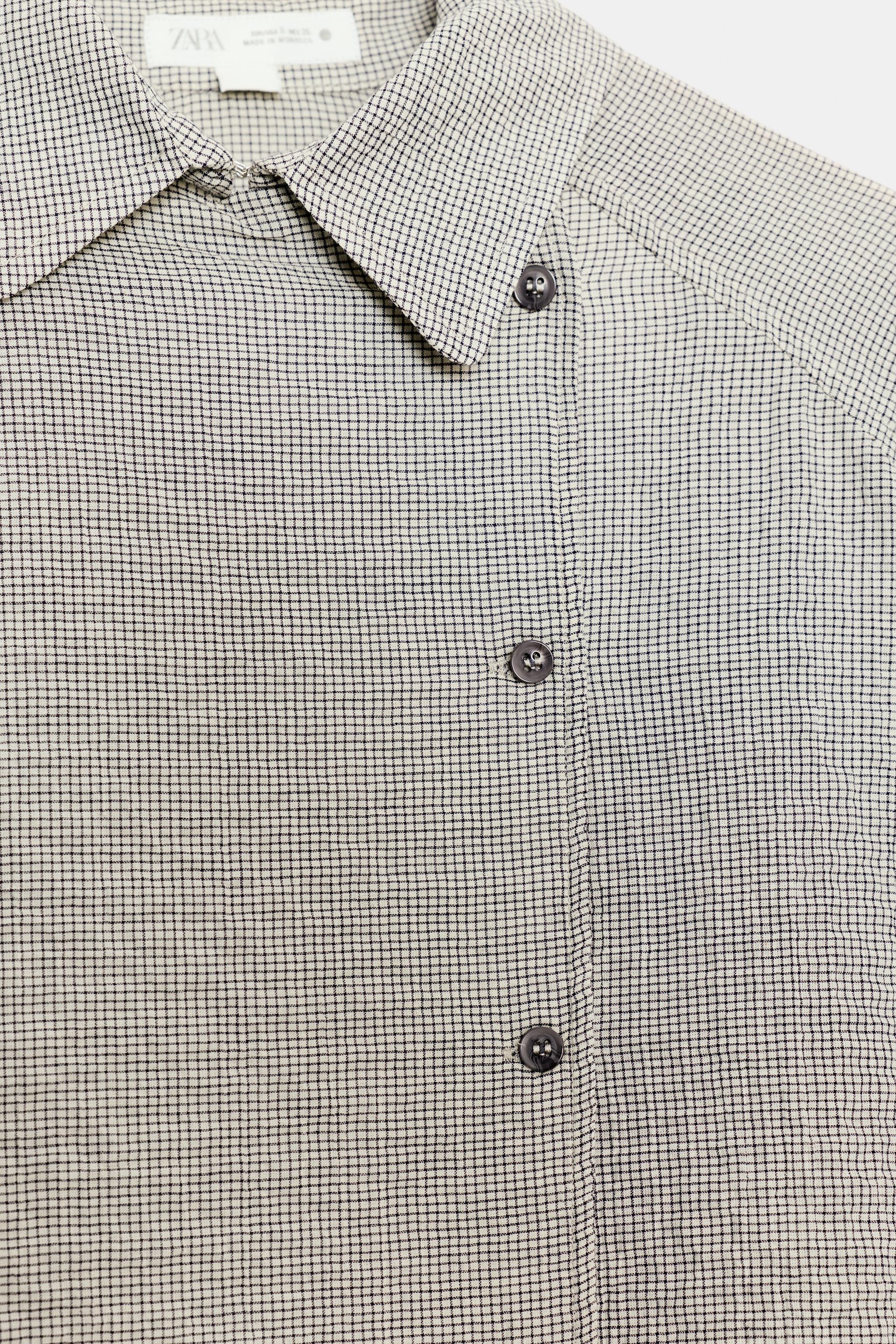 ZW COLLECTION ASYMMETRIC BUTTON-UP SHIRT