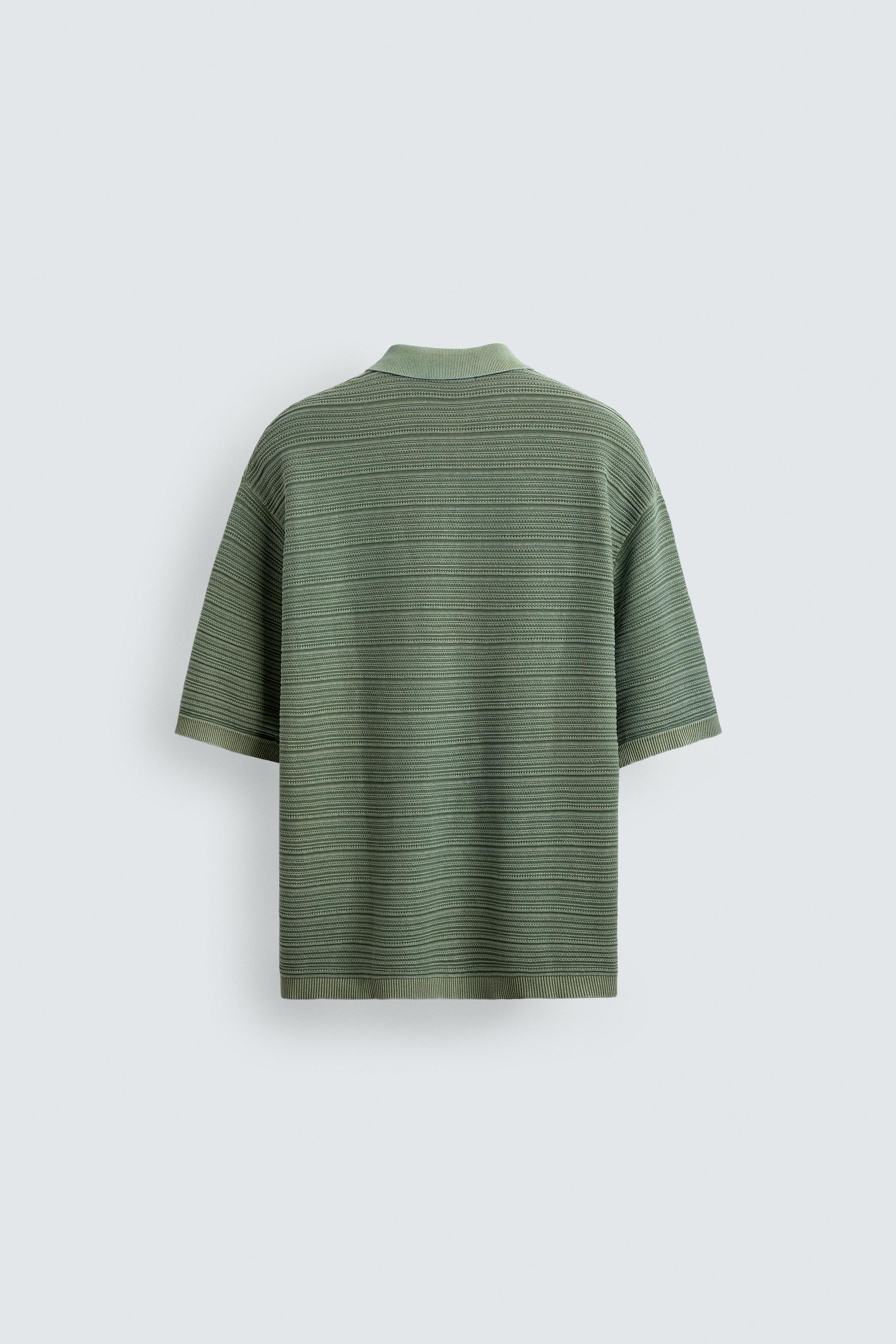 RELAXED FIT WASHED KNIT POLO