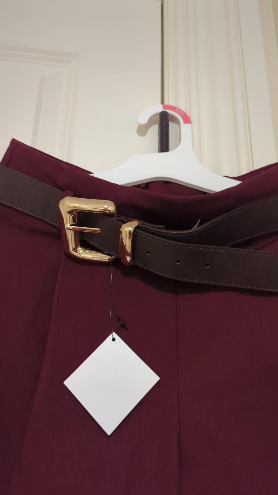 PANTALÓN PINZAS CINTURÓN - Image 3