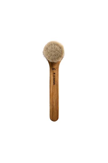 IRIS HANTVERK FACE BRUSH - Light beige by Zara