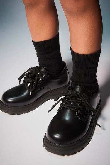 BLUCHER TRACK - Negro de Zara