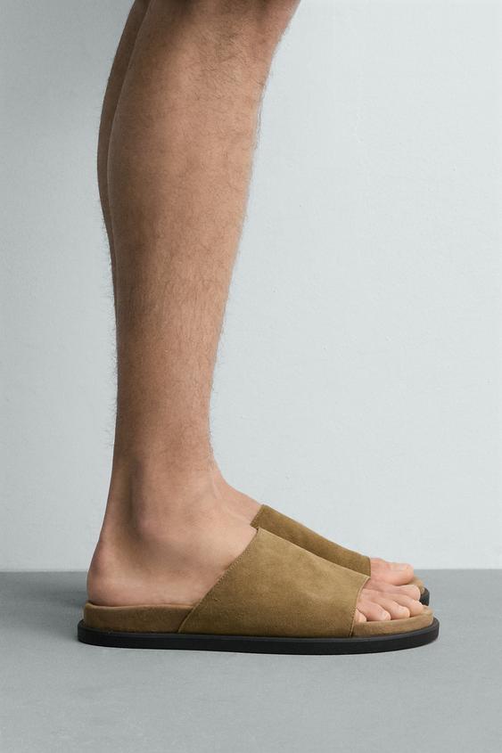 LEATHER SANDALS from Zara - $69.90