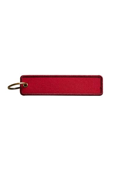 EFFEN CANVAS SLEUTELHANGER - Rood van Zara