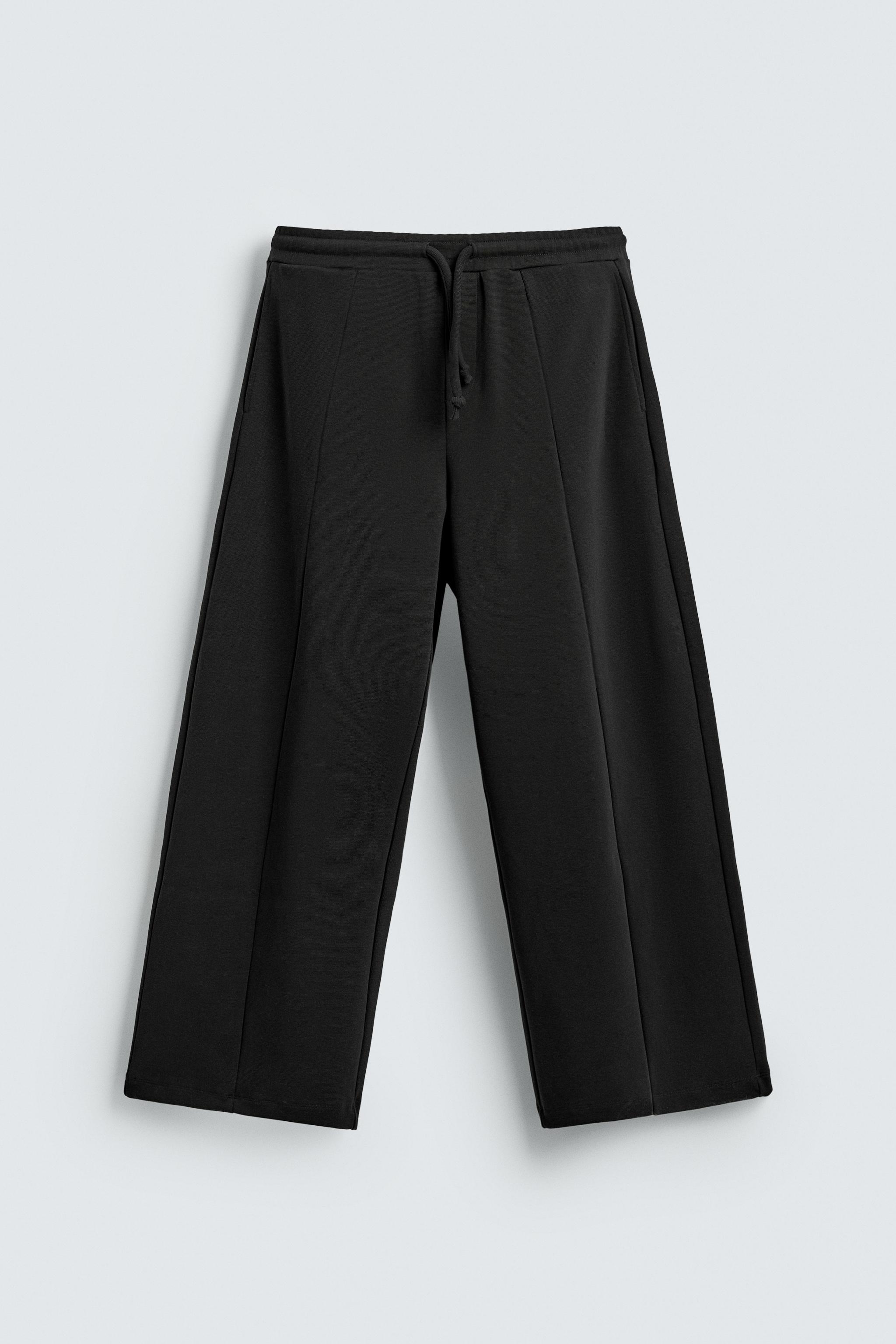 RELAXED FIT SEAMED JOGGING PANTS