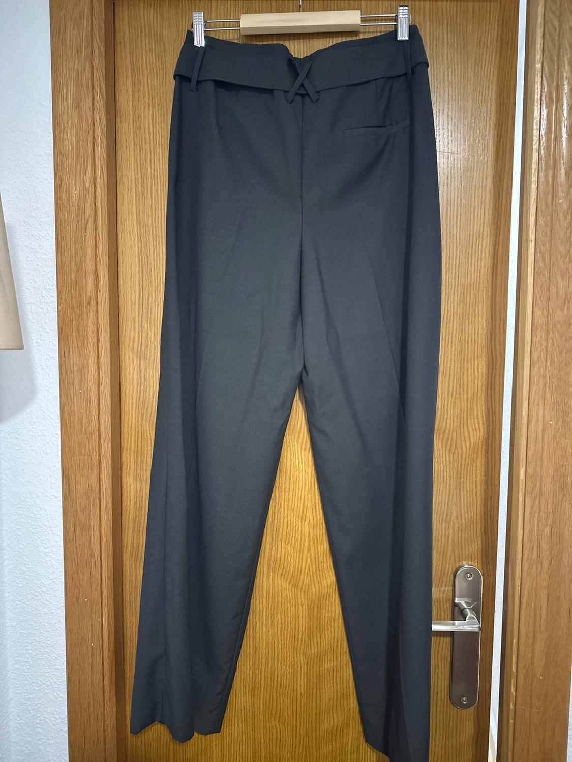 ZW COLLECTION BELTED TROUSERS - Image 4