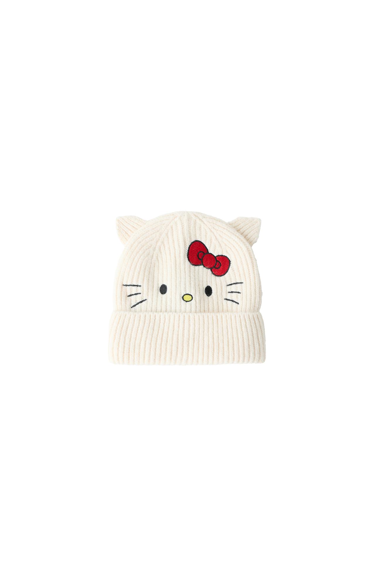 HELLO KITTY © SANRIO EMBROIDERED KNIT BEANIE