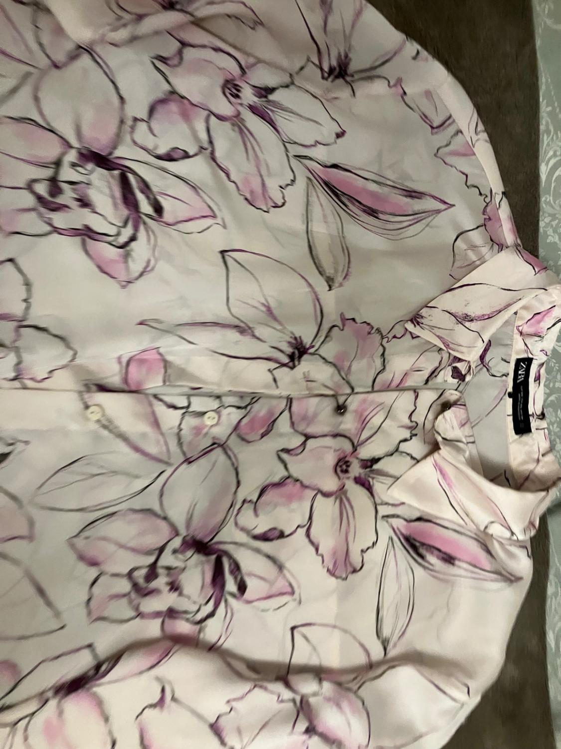 PRINTED SATIN SHIRT - Image 10