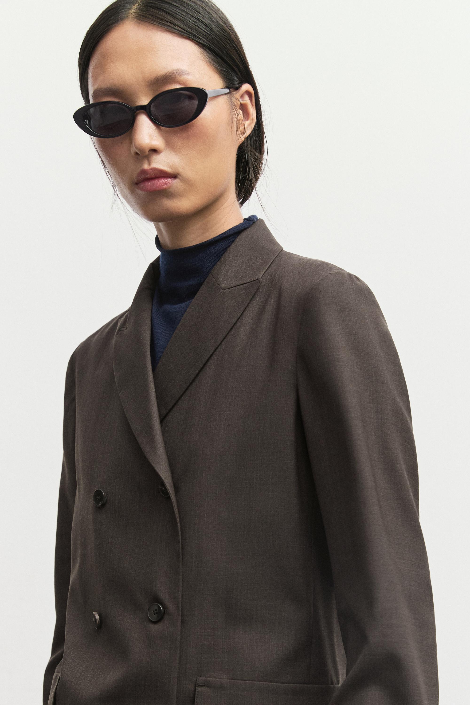 Blazer croisé à poches