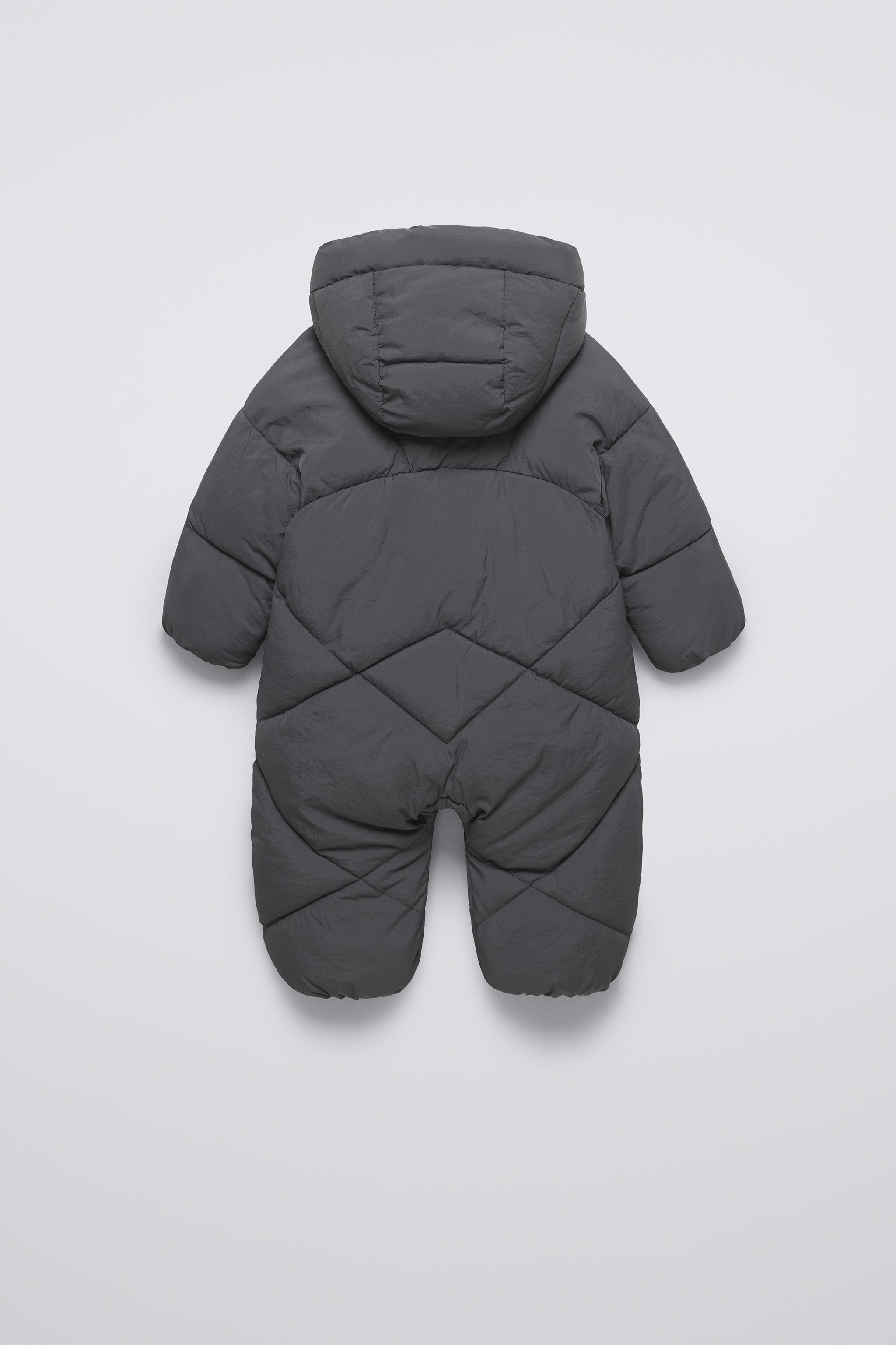 New Zara newest Quilted Fleece Coveralls