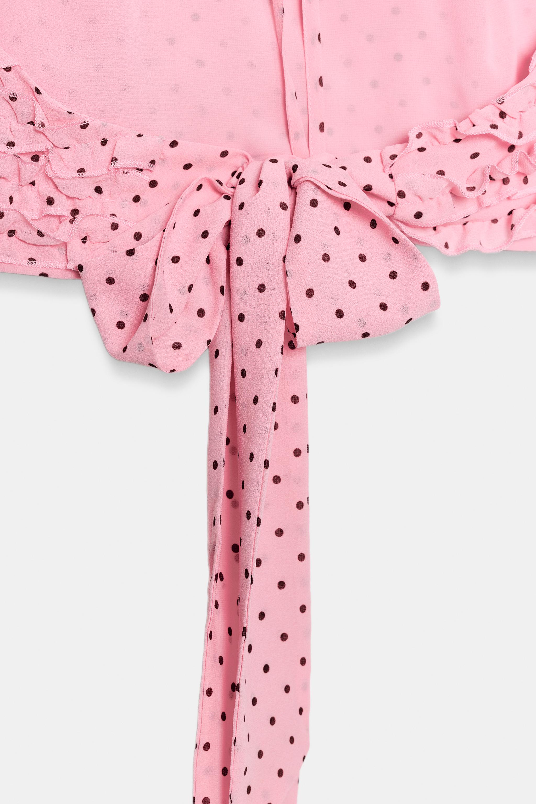 RUFFLED HALTER CROP TOP