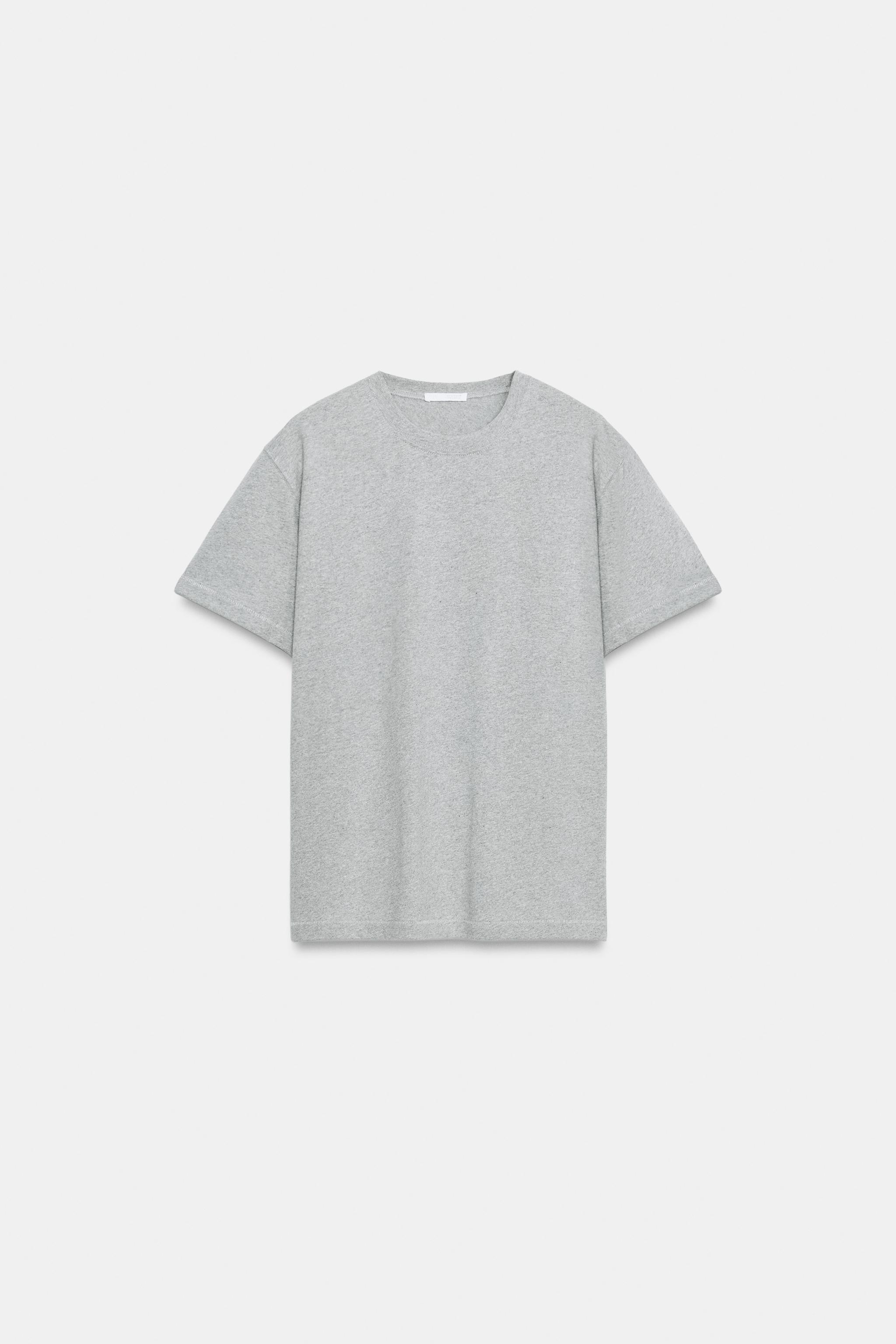 Женские футболки Zara CREW NECK T-SHIRT