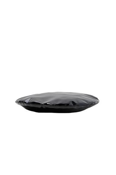 LIMITED EDITION FAUX VINYL BERET