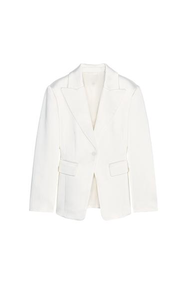 SATIN BLAZER
