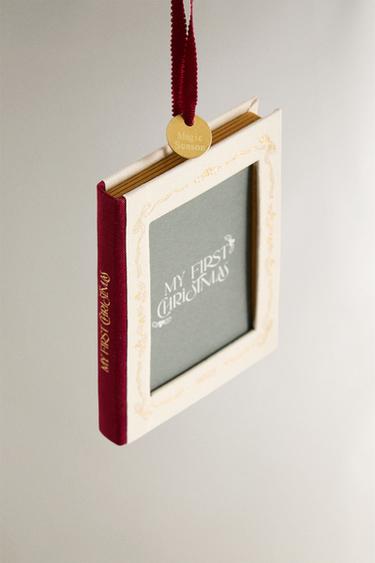 DÉCORATION SAPIN "MON PREMIER NOËL" NOËL - Crème de Zara - Image 1