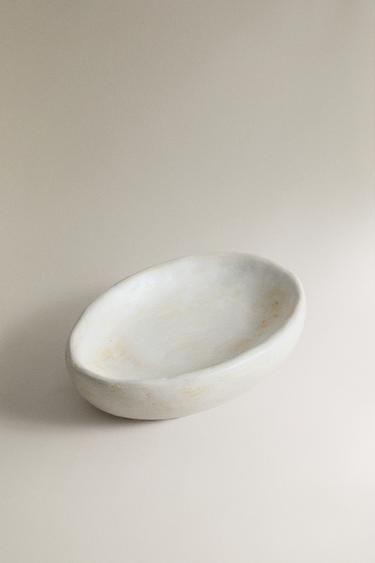 STONE-EFFECT BATHROOM TRAY — Beige 2