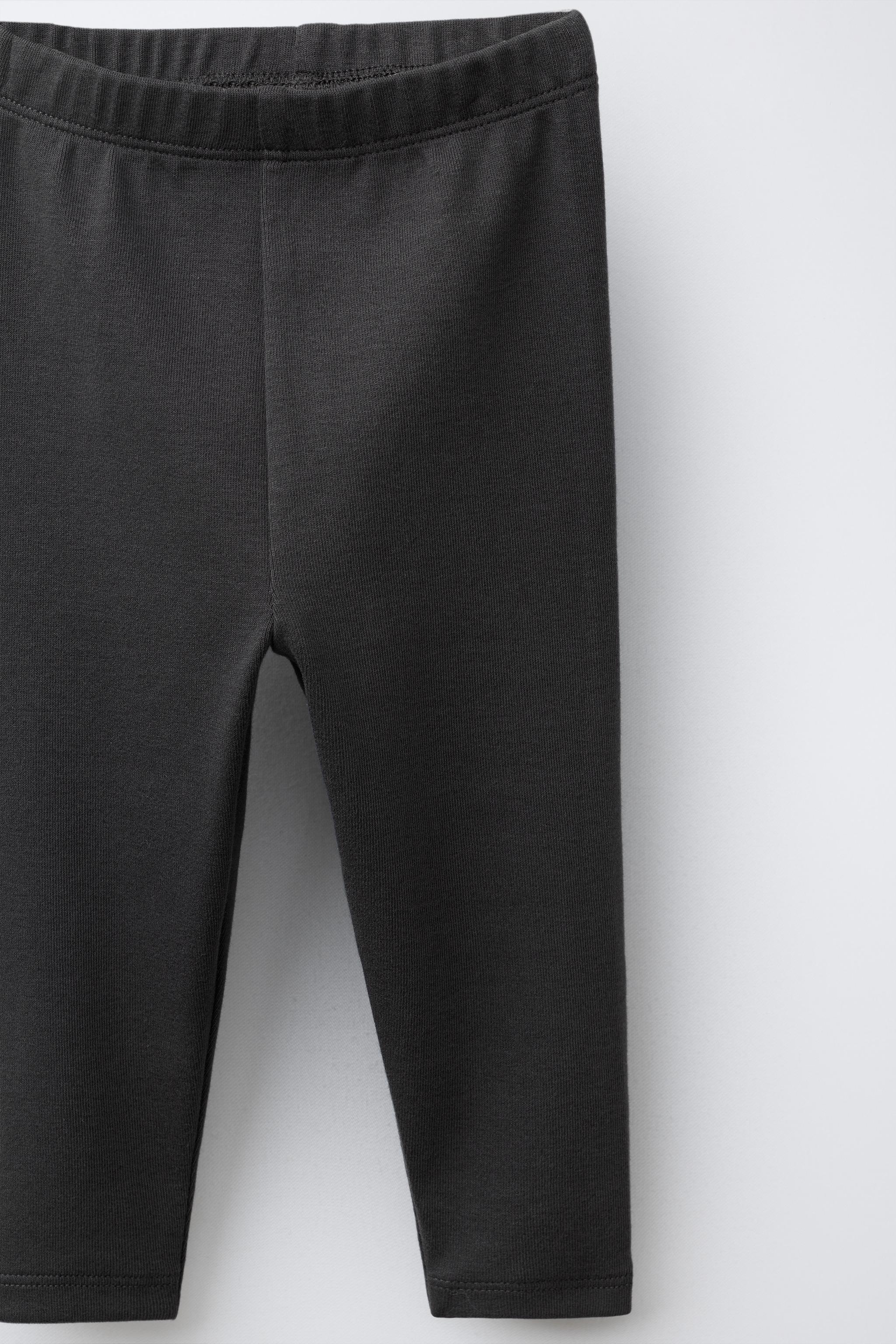 PLAIN SWEATSHIRT AND LEGGINGS SET