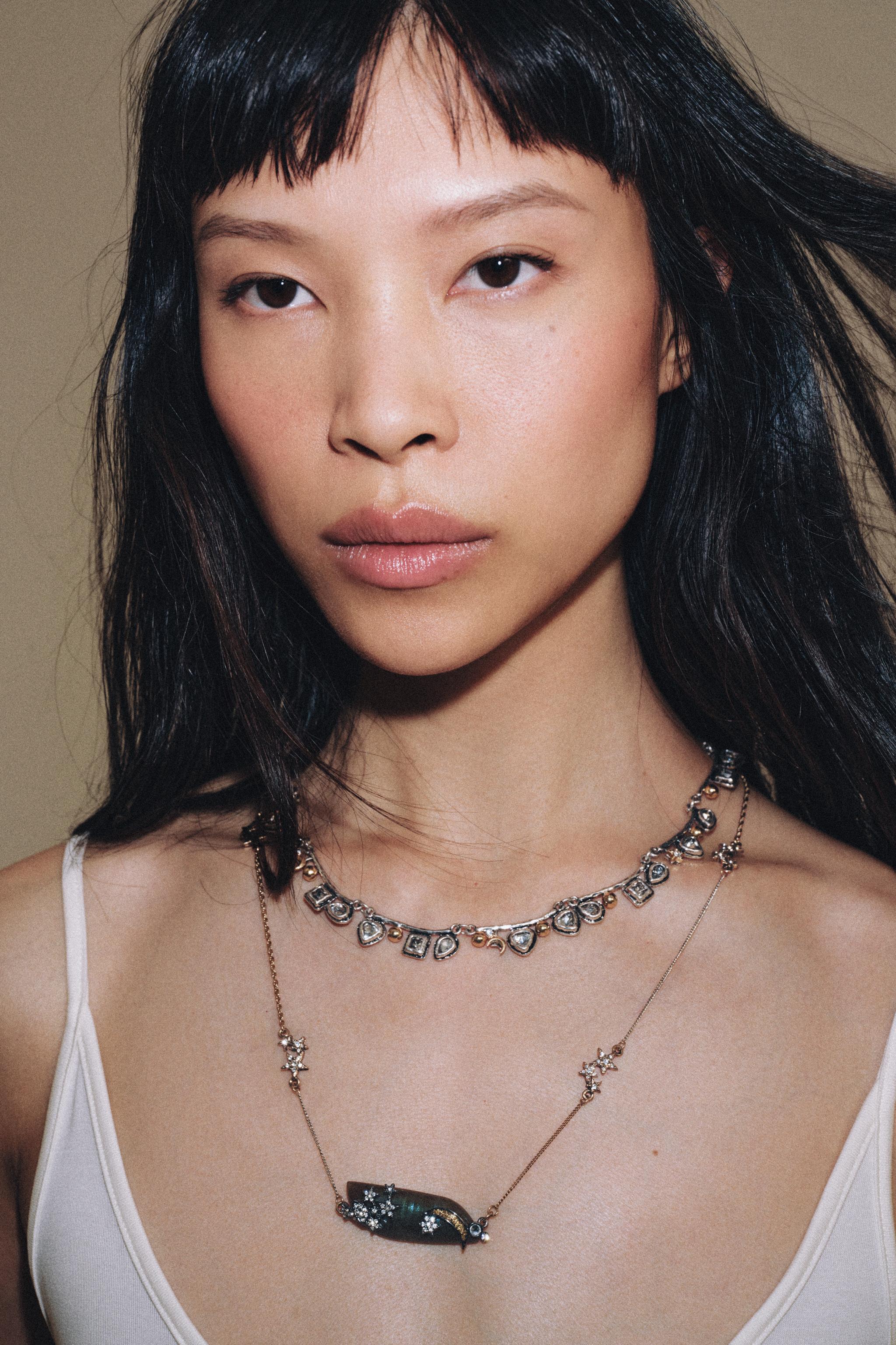 MOON AND STAR COMBINATION NECKLACE PACK — Gold / Silver