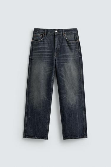 JEAN RELAXED STRAIGHT FIT - Bleu de Zara - Image 6
