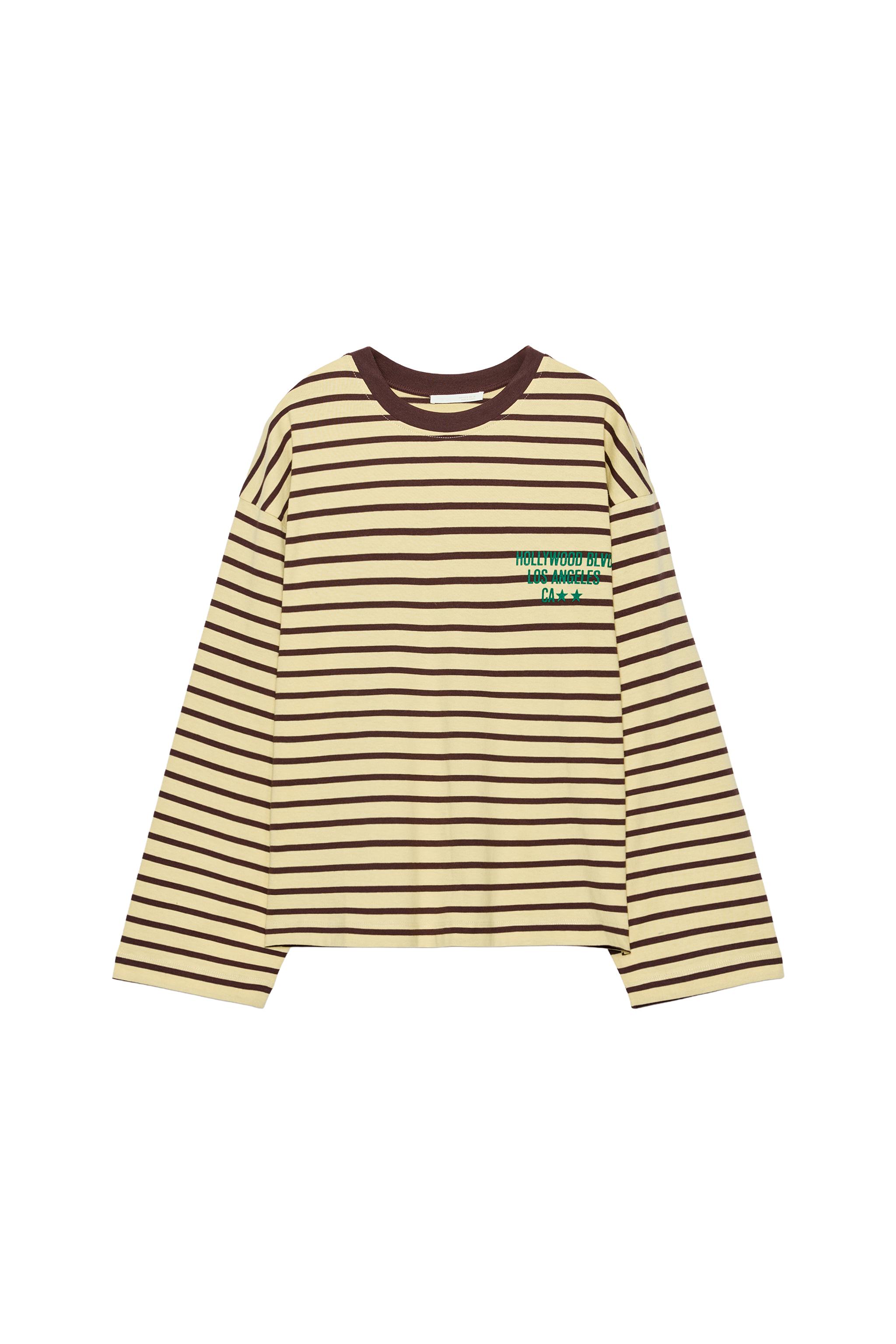 CAMISETA RAYAS TEXTO