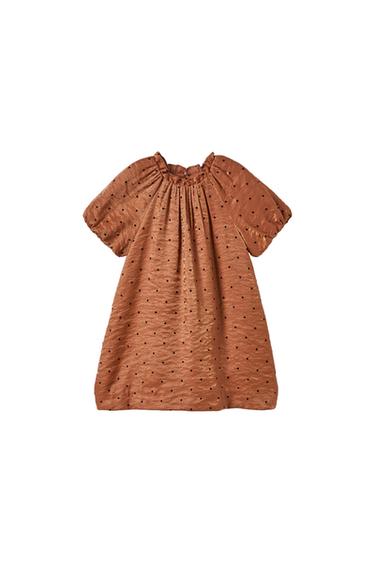 VESTIDO TOPOS FLOCK