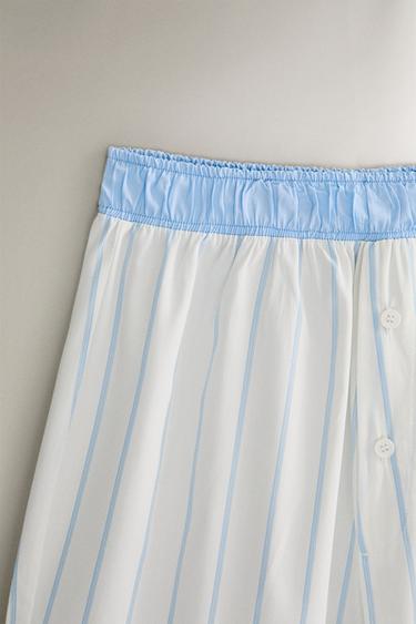 ENSEMBLE PYJAMA RAYURES - Bleu de Zara - Image 4