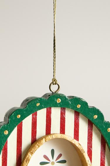 CHRISTMAS TREE PHOTO FRAME ORNAMENT — Multicoloured 2