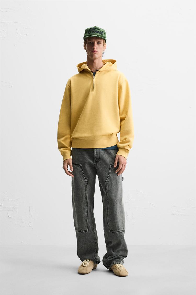 WASHED CARPENTER POCKET TROUSERS
