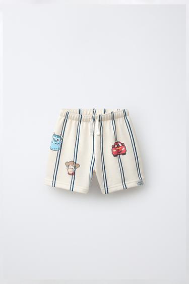 QUẦN SHORT KẺ SỌC THÊU TOY STORY © DISNEY/PIXAR - Kem từ Zara