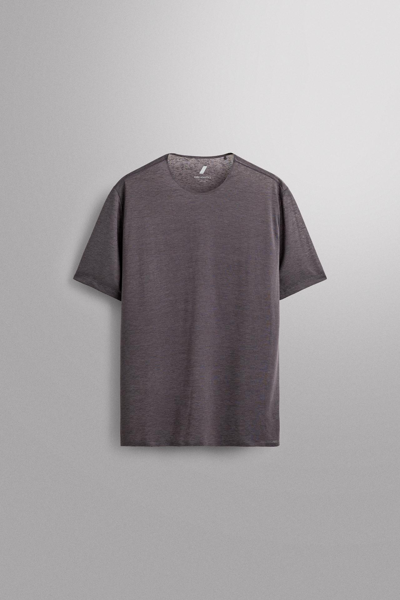 LIGHTWEIGHT STRUCTURE RUNNING T-SHIRT — Dark purple