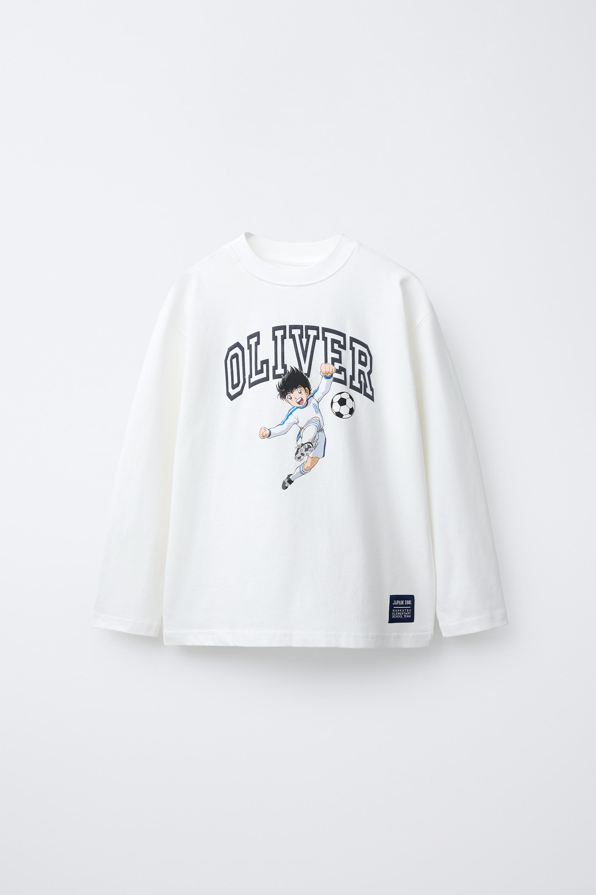 OLIVER AND BENJI © CHAMPIONS T-SHIRT - White | ZARA Canada