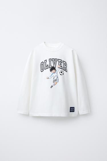 CAMISETA OLIVER Y BENJI © CAMPEONES  - Blanco de Zara