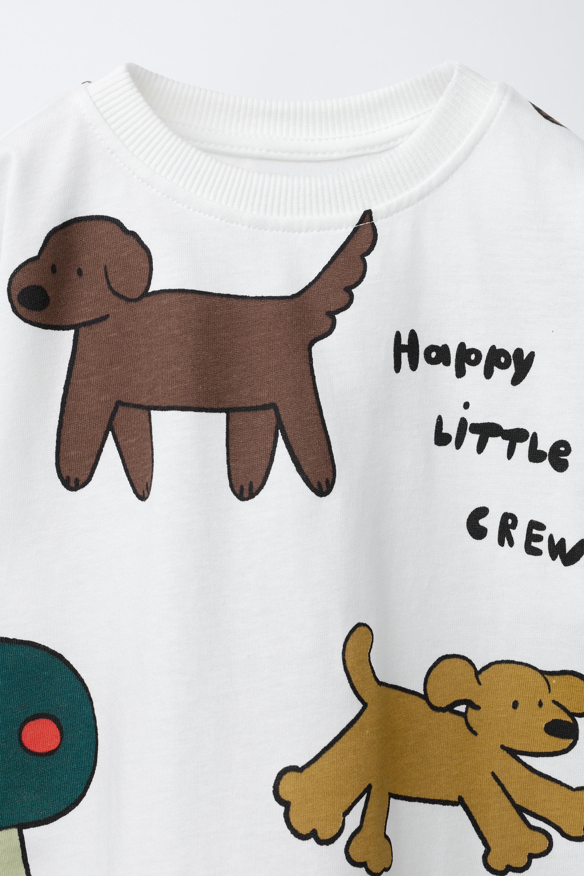 DOG PRINT T-SHIRT