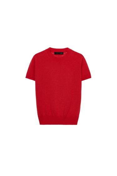 ТОП ИЗ ШЕРСТИ — КРАСНЫЙ от Zara