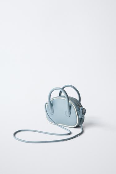 MINI TRIM CROSSBODY BAG - Blue by Zara - Image 1