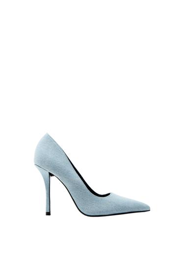 ZAPATO TACÓN ALTO DENIM